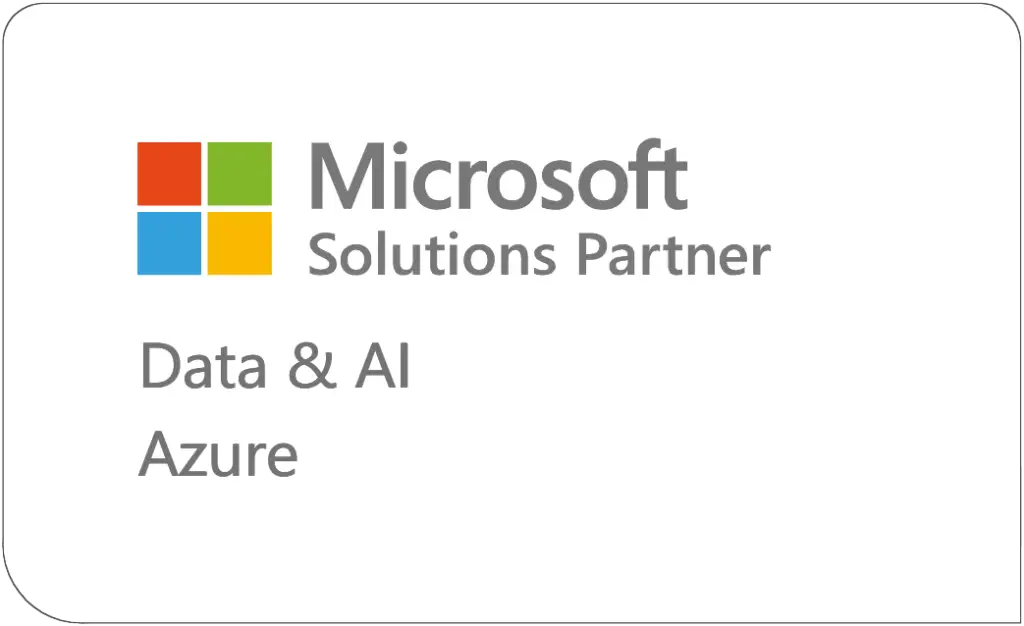 Microsoft Solutions Parter badge for Azure & AI