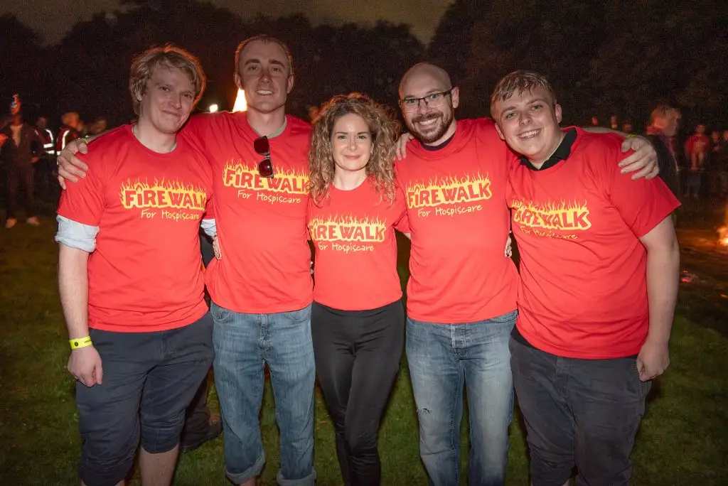 Nexus Fire Walk Participants