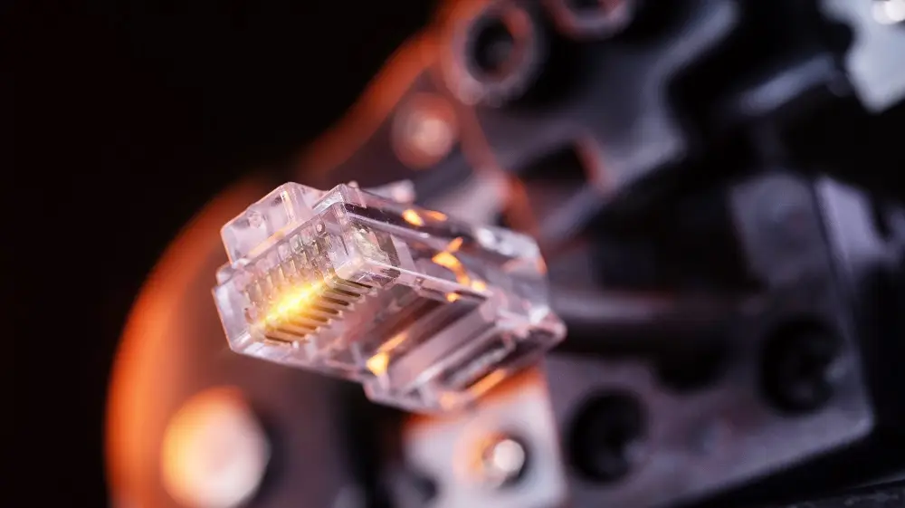 internet or telephone line cables and crimper