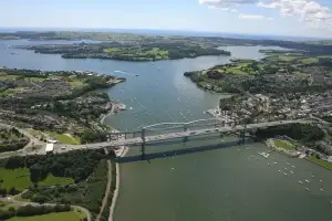 Tamar Bridge from the Air